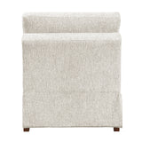 Isla Beige 6-Piece Sectional with Reversible Chaise, Pull-out Bed, Hidden Storage and Ottoman from Homelegance - Luna Furniture