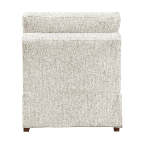 Isla Beige 6-Piece Sectional with Reversible Chaise, Pull-out Bed, Hidden Storage and Ottoman from Homelegance - Luna Furniture