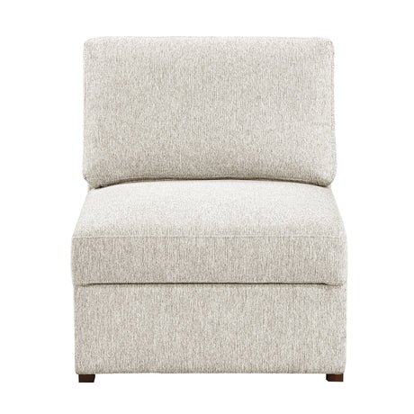 8548BE*6VCCR22AACA (6)5-Piece Sectional with Convertible and Reversible Chaise, Hidden Storage, Click Motion Back from Homelegance - Luna Furniture