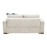 8548BE-215ACLA4* (2)CONVERTIBLE CHAIR AND HALF WITH PULL-OUT BED, CLICK MOTION BACK AND TWO ROLL ARMS from Homelegance - Luna Furniture
