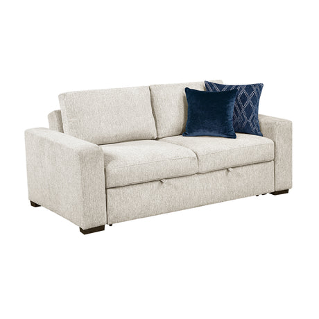Isla Beige Loveseat from Homelegance - Luna Furniture