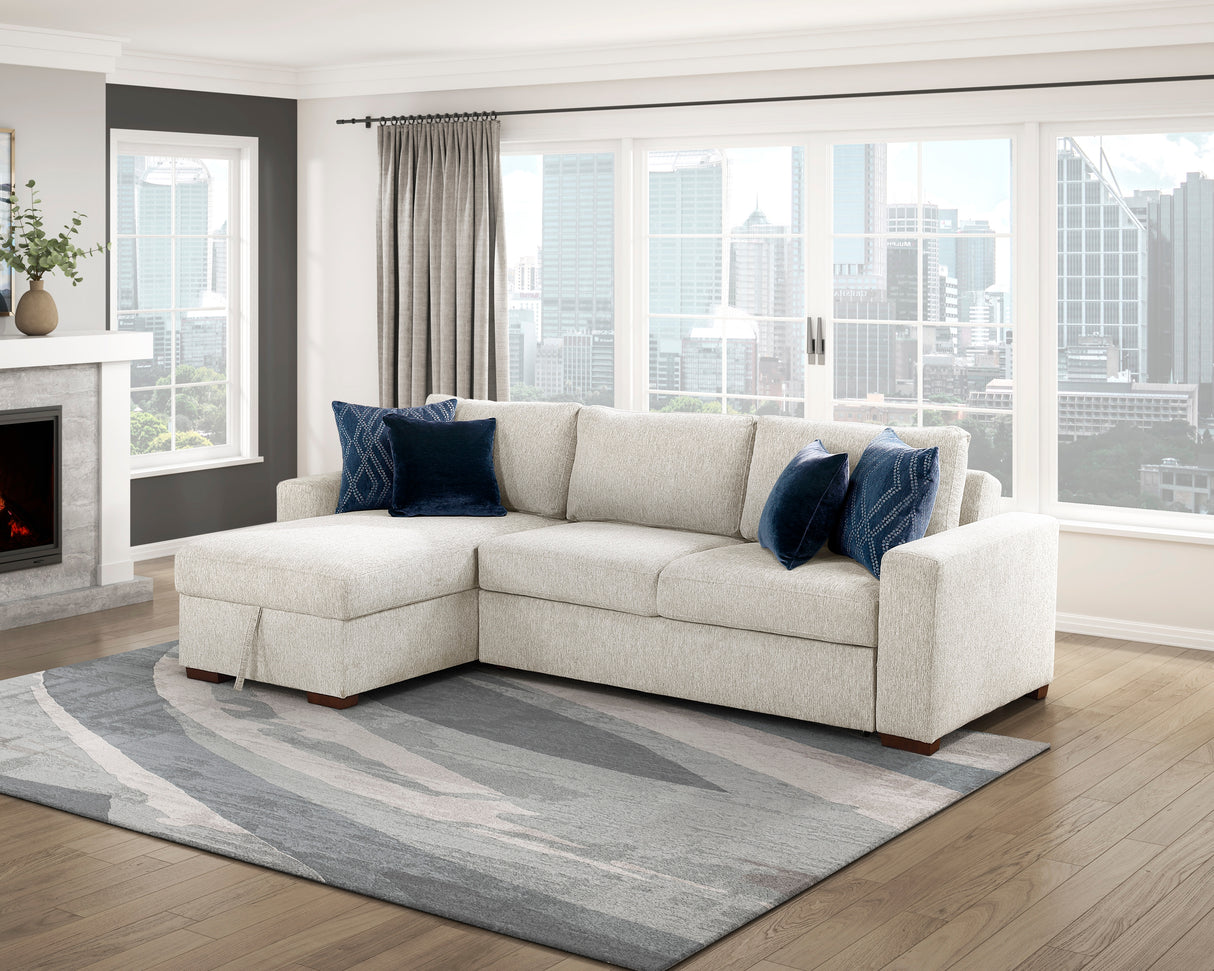 8548BE-2A Armless 2-Seater from Homelegance - Luna Furniture