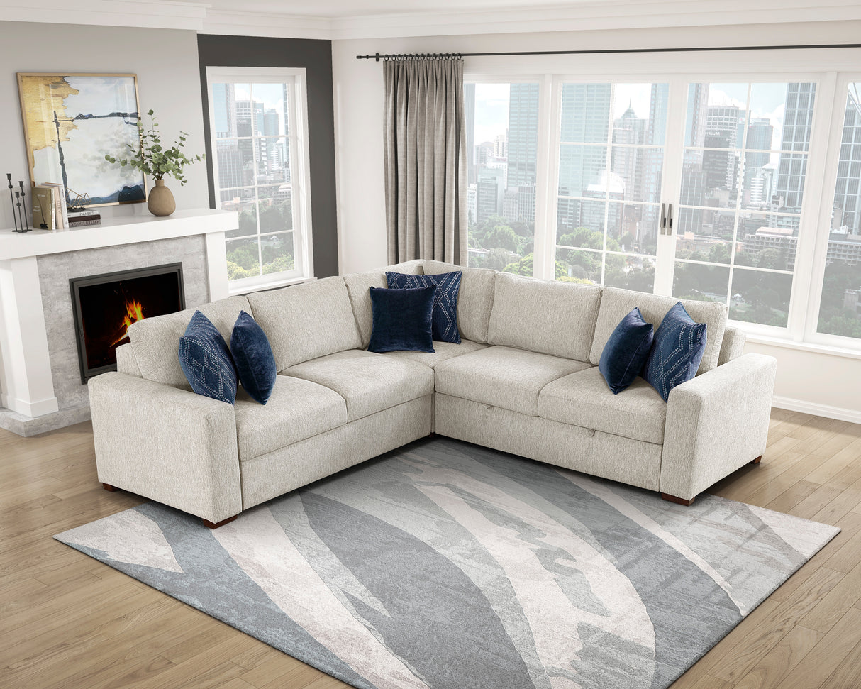 8548BE-2A Armless 2-Seater from Homelegance - Luna Furniture