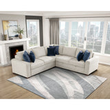 Isla Beige 3-Piece Sectional with Pull-out Bed from Homelegance - Luna Furniture