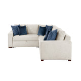 8548BE*4SC15ACLA (4)3-PIECE SECTIONAL WITH PULL-OUT BED AND CLICK MOTION BACK from Homelegance - Luna Furniture