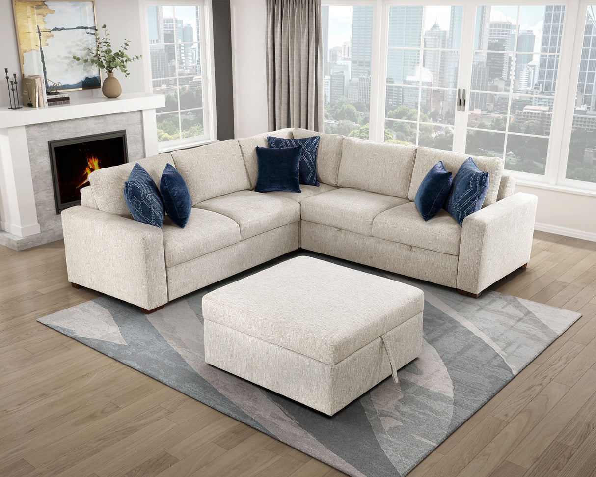 8548BE-2A Armless 2-Seater from Homelegance - Luna Furniture