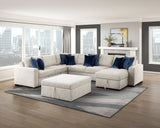 8548BE-2A Armless 2-Seater from Homelegance - Luna Furniture