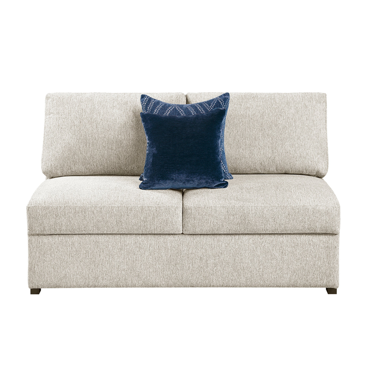 Isla Beige Loveseat from Homelegance - Luna Furniture