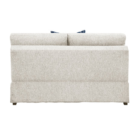 Isla Beige Loveseat from Homelegance - Luna Furniture
