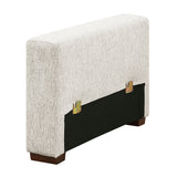 Isla Beige Loveseat with Pull-out Bed and Click Motion Back from Homelegance - Luna Furniture