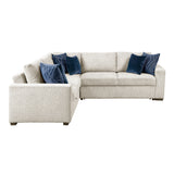 Isla Beige 3-Piece Sectional with Pull-out Bed from Homelegance - Luna Furniture