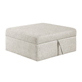 Isla Beige OT Storage Ottoman with Casters from Homelegance - Luna Furniture