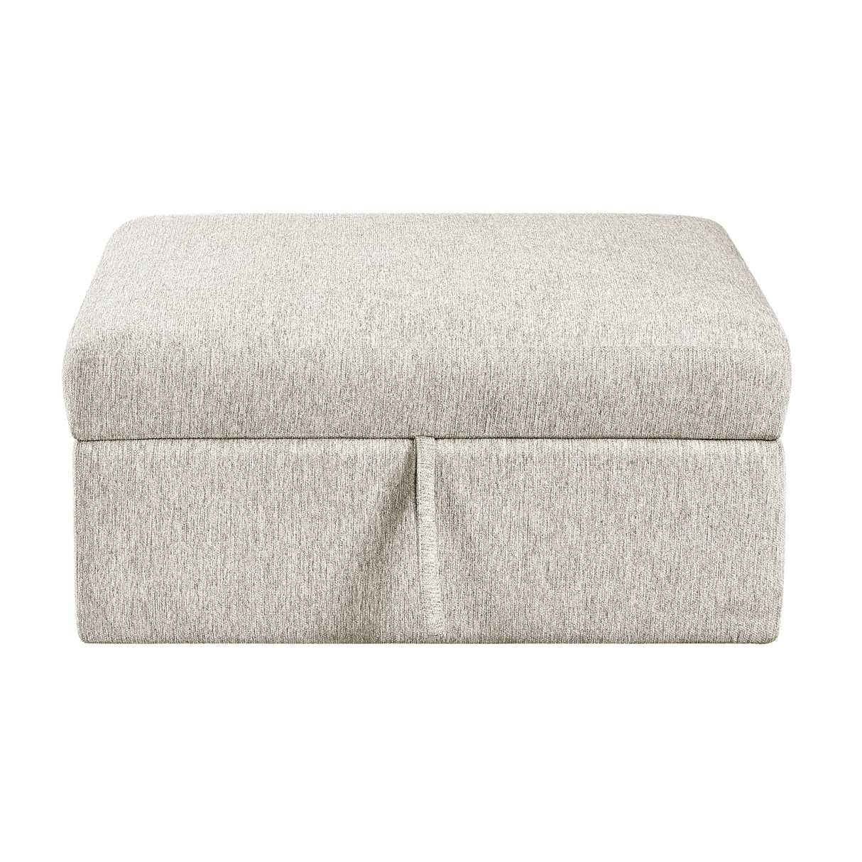Isla Beige OT Storage Ottoman with Casters from Homelegance - Luna Furniture