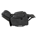 Newnan Gray Swivel Glider Reclining Chair from Homelegance - Luna Furniture