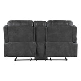 8549GRY*2 2pc Set: Sofa, Love from Homelegance - Luna Furniture