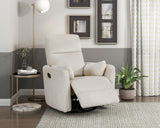 Traverse Beige Swivel Glider Reclining Chair from Homelegance - Luna Furniture