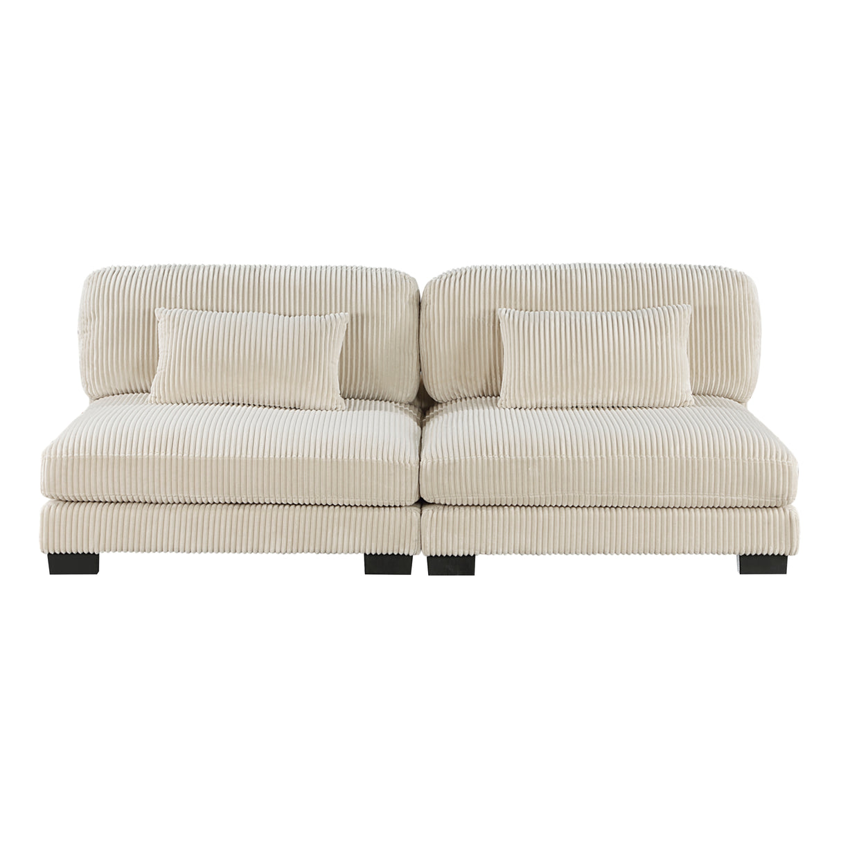 Traverse Beige Corduroy 5-Piece Modular Sectional from Homelegance - Luna Furniture