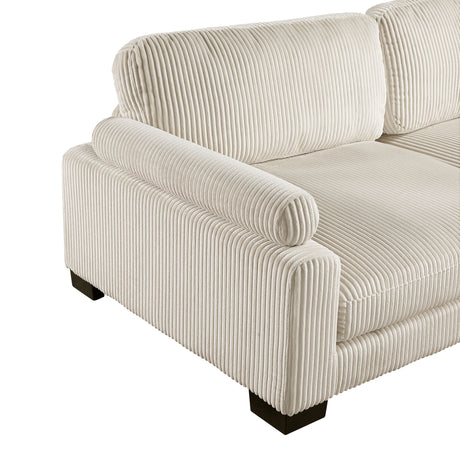8555BE*4OT (4)4-Piece Modular Sectional with Ottoman from Homelegance - Luna Furniture