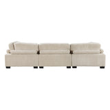 Traverse Beige 2-Piece Chaise Lounge