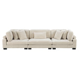 Traverse Beige 2-Piece Chaise Lounge