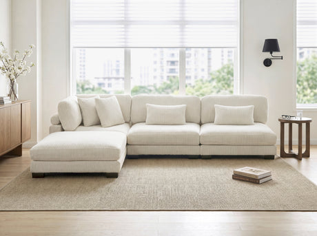 8555BE*2AC1CROT (4)4-Piece Modular Sectional with Ottoman from Homelegance - Luna Furniture