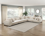 Traverse Beige Corduroy Corner Seat from Homelegance - Luna Furniture