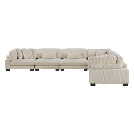 8555BE*3CR3AC (6)6-Piece Modular Sectional from Homelegance - Luna Furniture