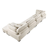 Traverse Beige Reversible Chaise from Homelegance - Luna Furniture