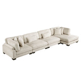 Traverse Beige Reversible Chaise from Homelegance - Luna Furniture