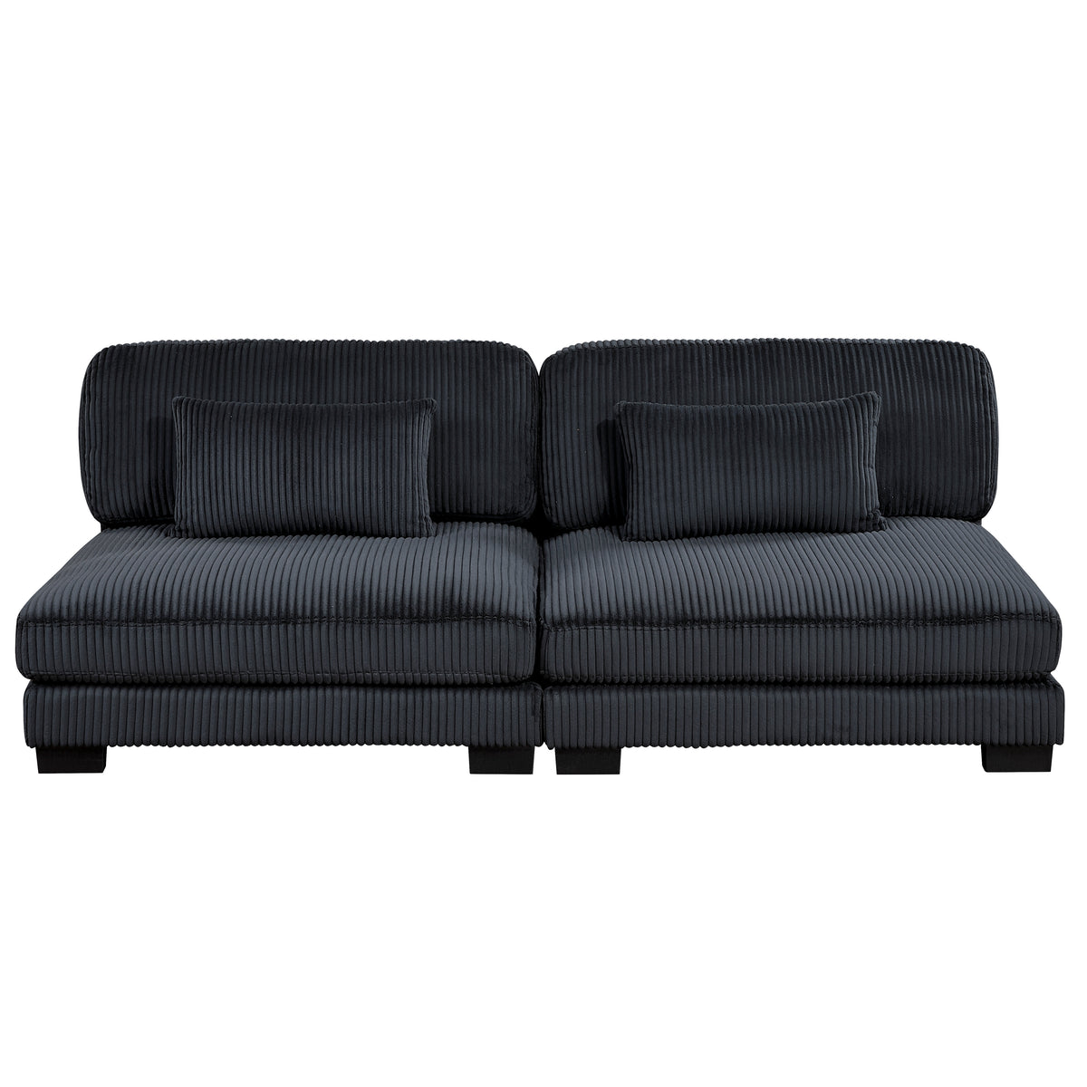 8555BK*3CR3AC (6)6-Piece Modular Sectional from Homelegance - Luna Furniture