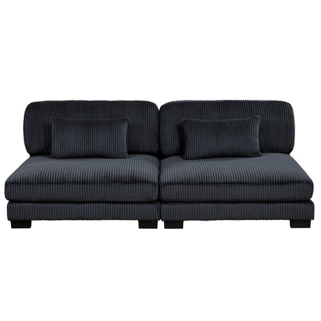 8555BK*3CR3AC (6)6-Piece Modular Sectional from Homelegance - Luna Furniture