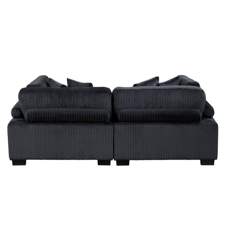 8555BE-VC Reversible Chaise from Homelegance - Luna Furniture