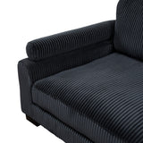 8555BE-VC Reversible Chaise from Homelegance - Luna Furniture