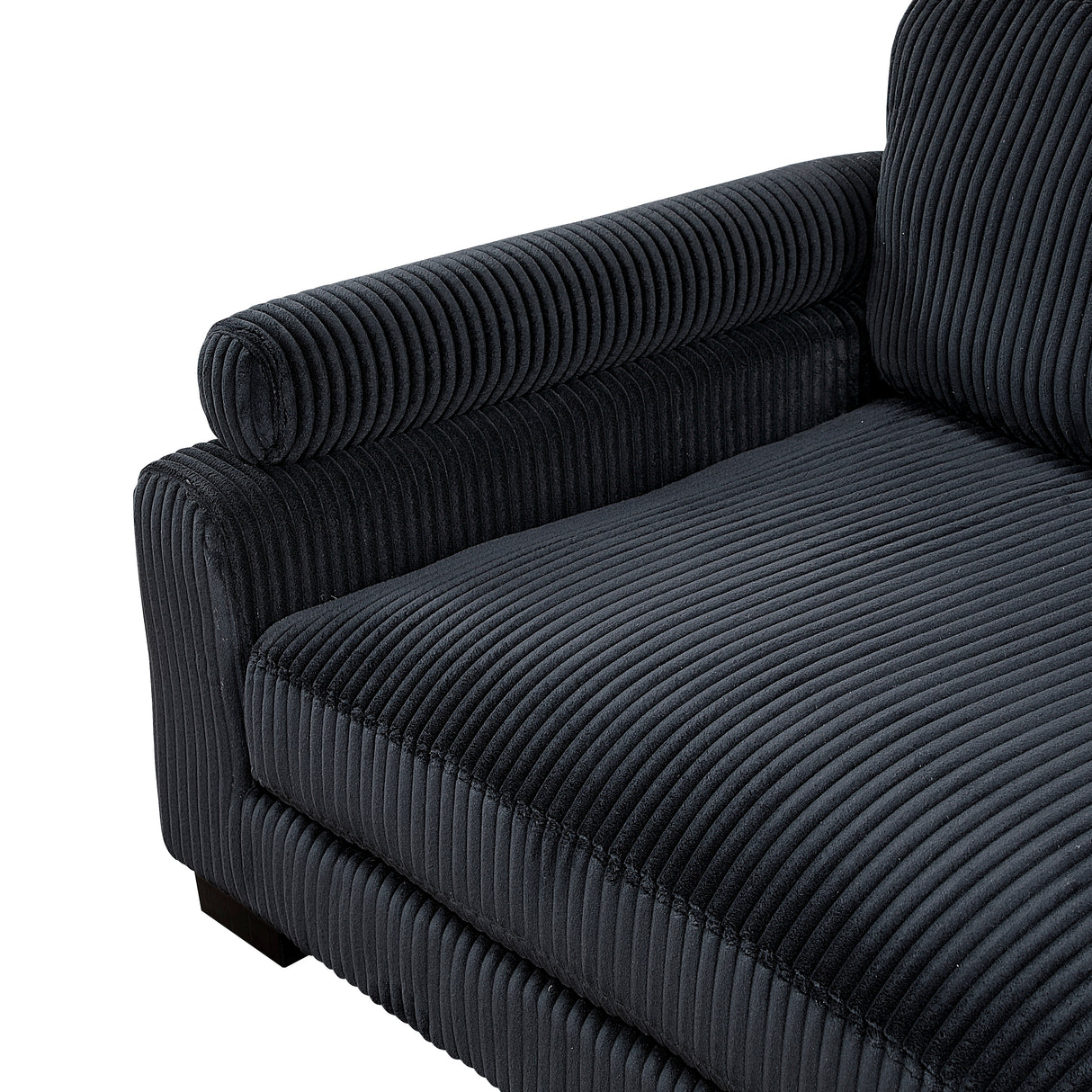 8555BK-VC Reversible Chaise from Homelegance - Luna Furniture