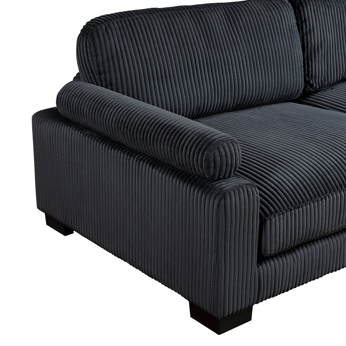 8555BE-VC Reversible Chaise from Homelegance - Luna Furniture