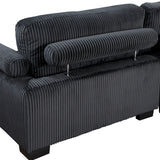 8555BE-VC Reversible Chaise from Homelegance - Luna Furniture