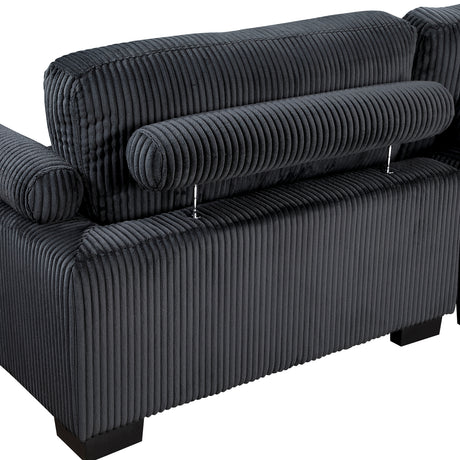 8555BE-VC Reversible Chaise from Homelegance - Luna Furniture