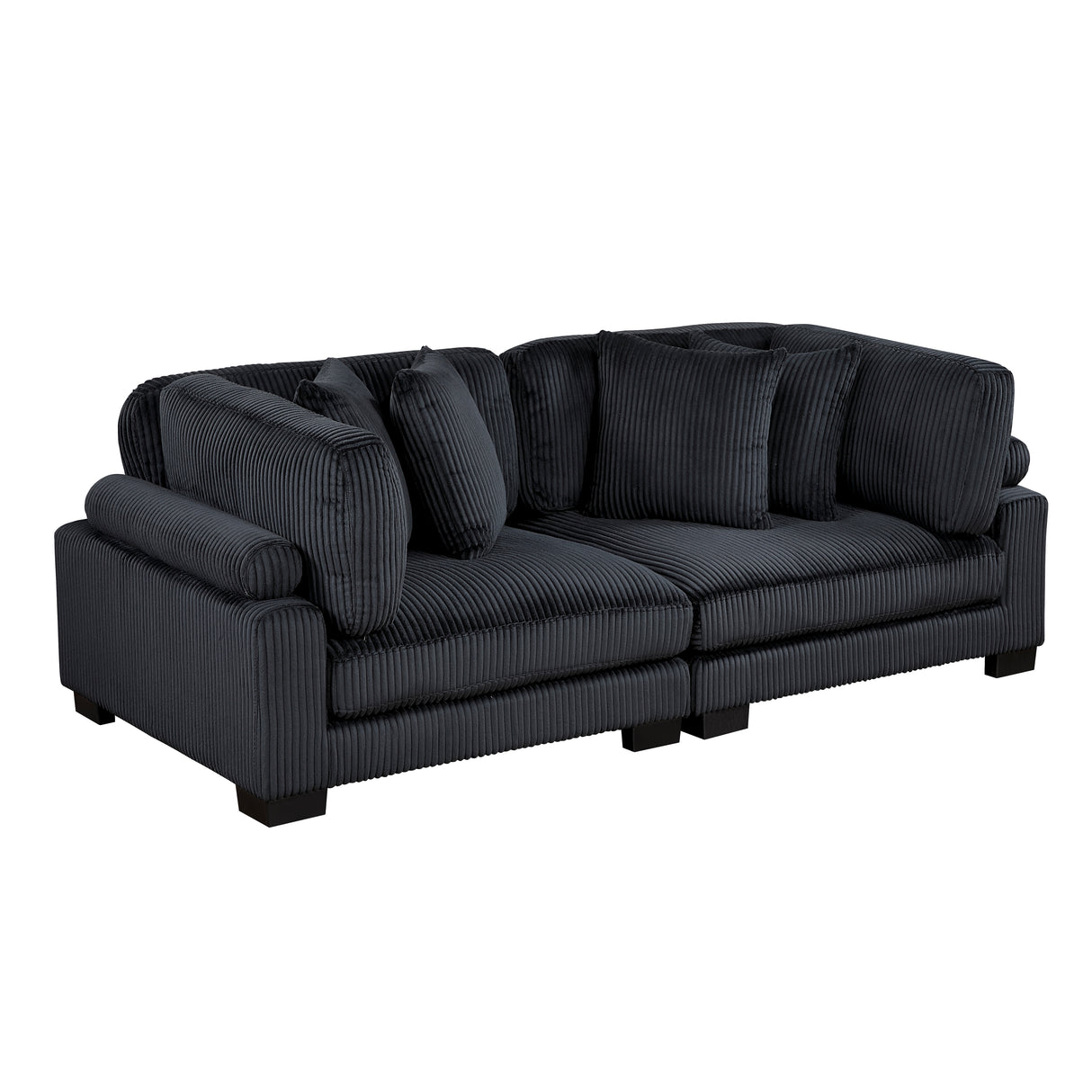 8555BE-VC Reversible Chaise from Homelegance - Luna Furniture