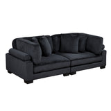 8555BE-VC Reversible Chaise from Homelegance - Luna Furniture