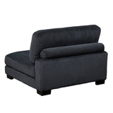 8555BK-VC Reversible Chaise from Homelegance - Luna Furniture
