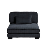 8555BK-VC Reversible Chaise from Homelegance - Luna Furniture