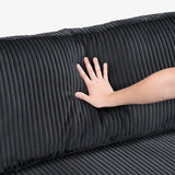 8555BE-VC Reversible Chaise from Homelegance - Luna Furniture