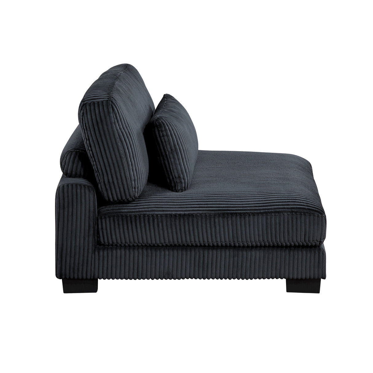8555BK-VC Reversible Chaise from Homelegance - Luna Furniture