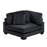 8555BK-VC Reversible Chaise from Homelegance - Luna Furniture