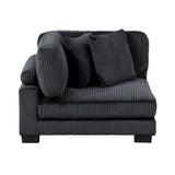 8555BK-VC Reversible Chaise from Homelegance - Luna Furniture