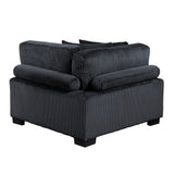 8555BK-VC Reversible Chaise from Homelegance - Luna Furniture
