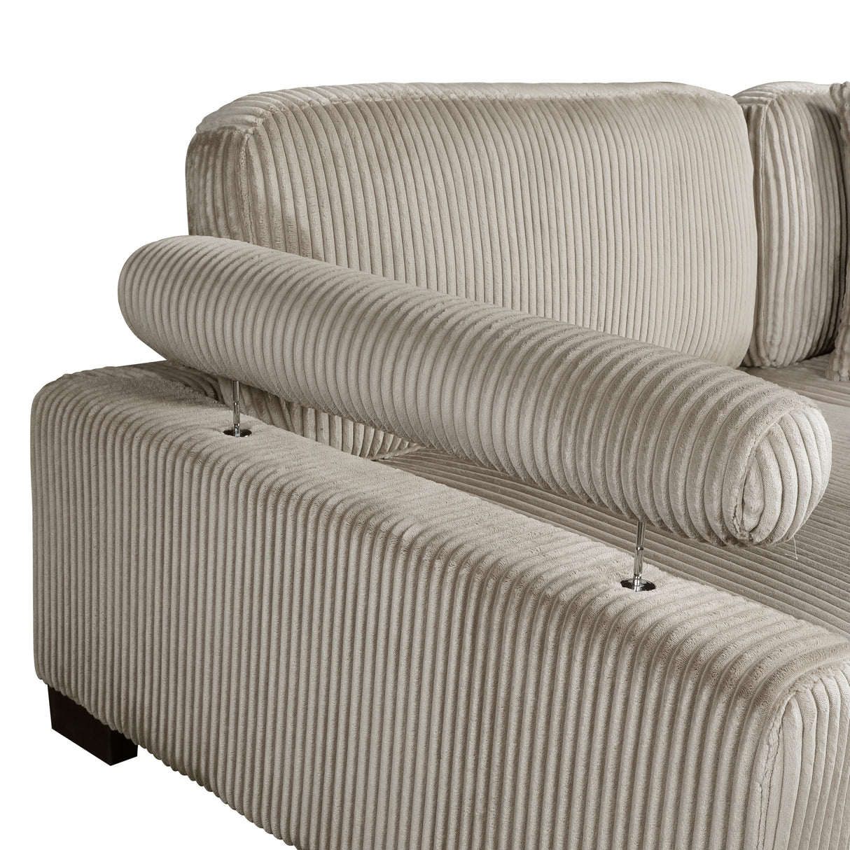 8555GB-VC Reversible Chaise from Homelegance - Luna Furniture