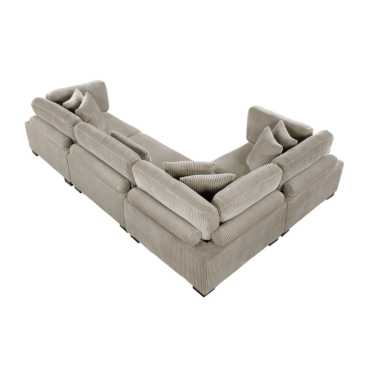8555GB*3CR3AC (6)6-Piece Modular Sectional from Homelegance - Luna Furniture