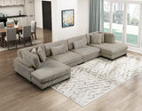 Traverse Taupe Armless Chair from Homelegance - Luna Furniture