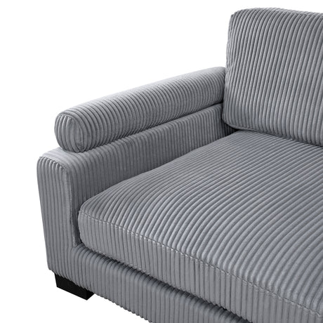 8555GY*4SC (4)4-Piece Modular Sectional from Homelegance - Luna Furniture